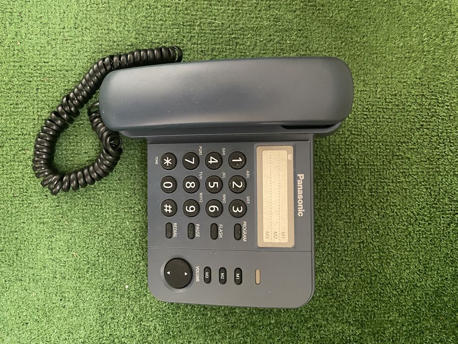 Telefon analogic Panasonic KX-TS520FXC, Albastru