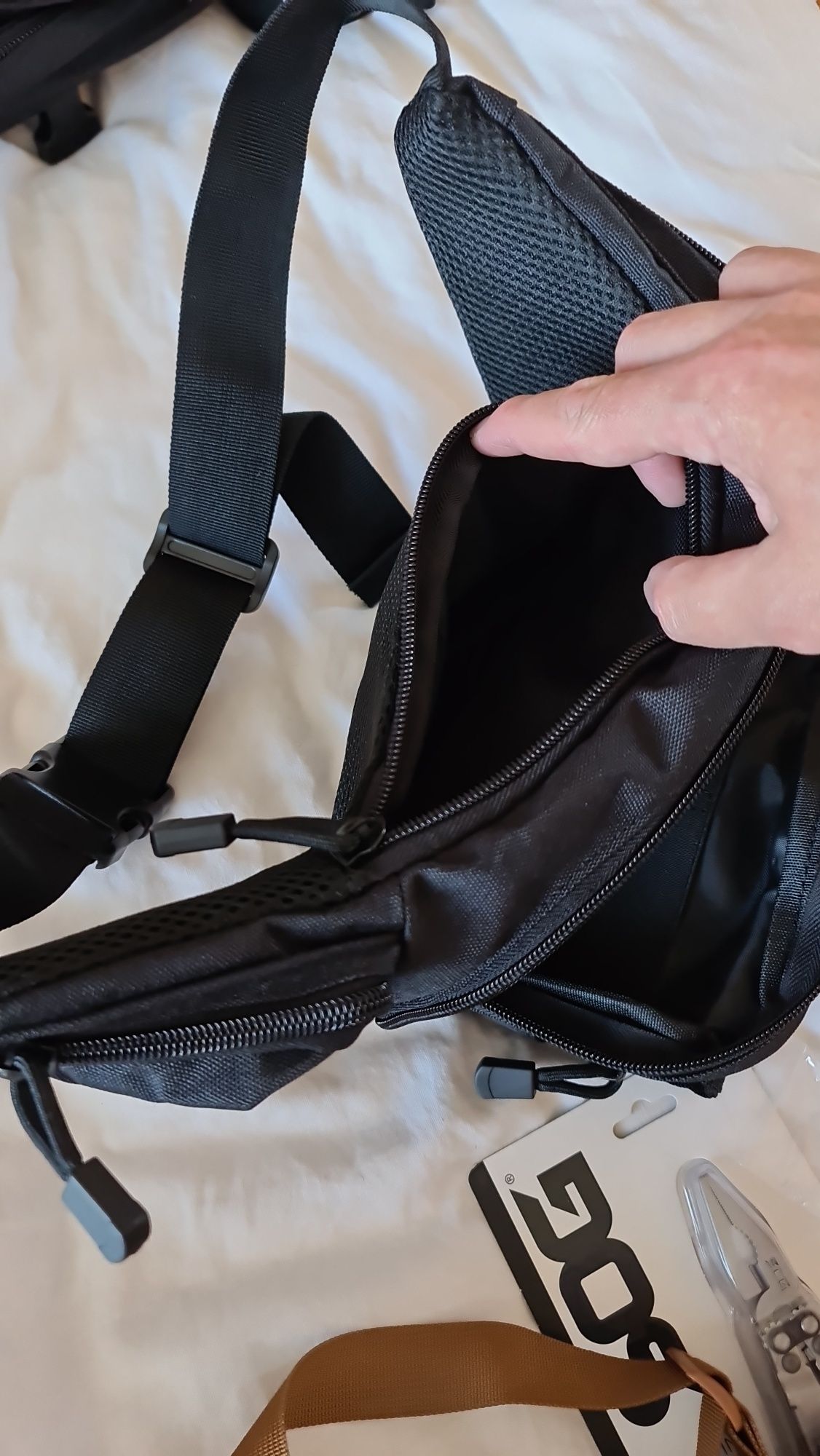 Тактическа чанта за кръст гърди и през рамо намалена