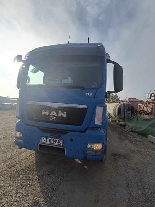 MAN TGS 4×4 + semiremorca basculabila Fligal 2003