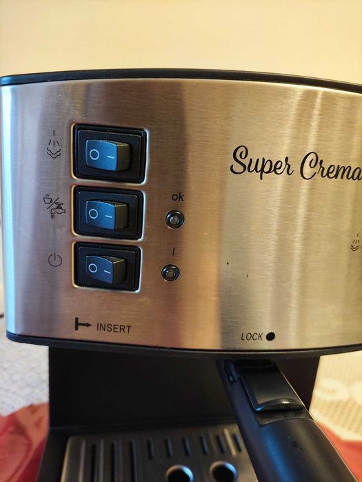 Кафемашина Rohnson - 20 bar, сребриста