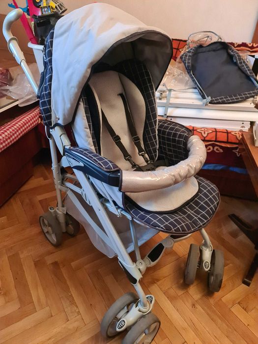 Детска количка 3 в 1 с подарък бебешка лампа