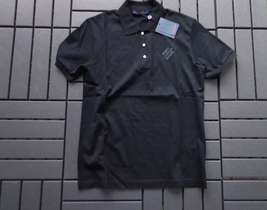 Мъжка тениска Louis Vuitton Damier Signature Polo shirt