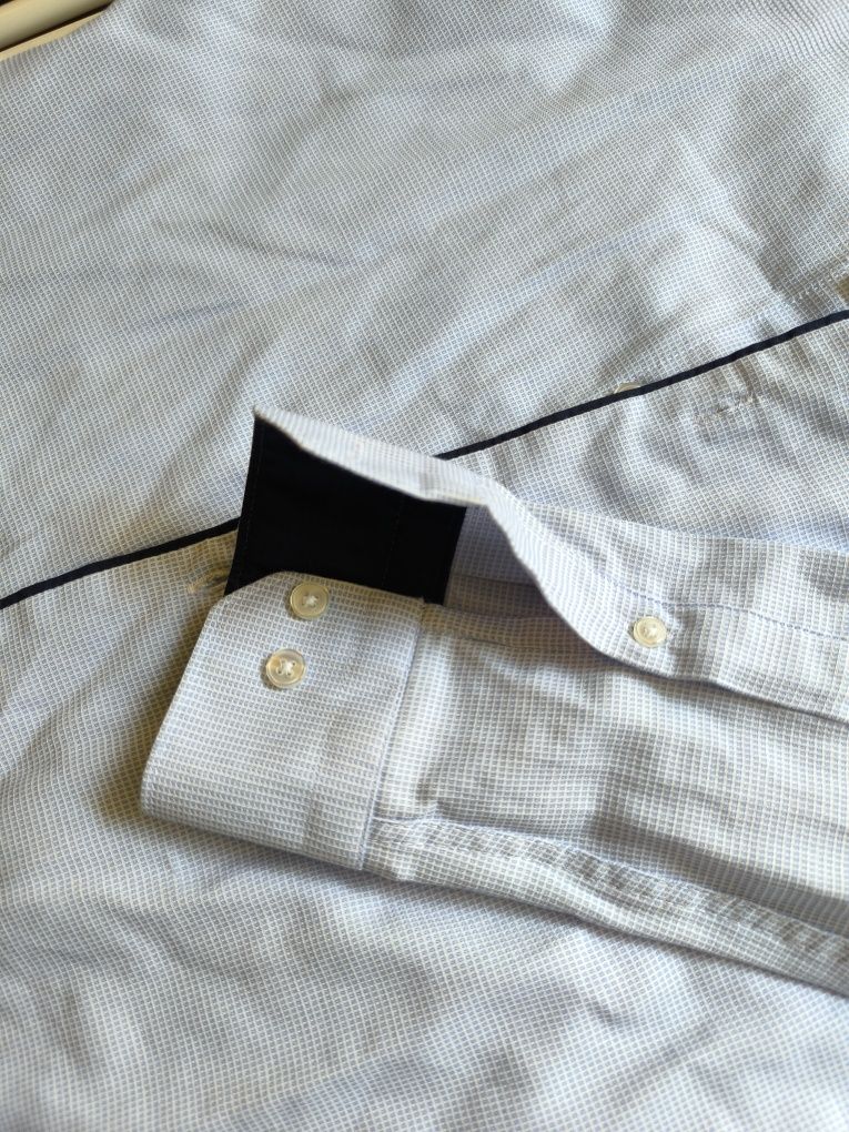 Светло синя риза Slim fit