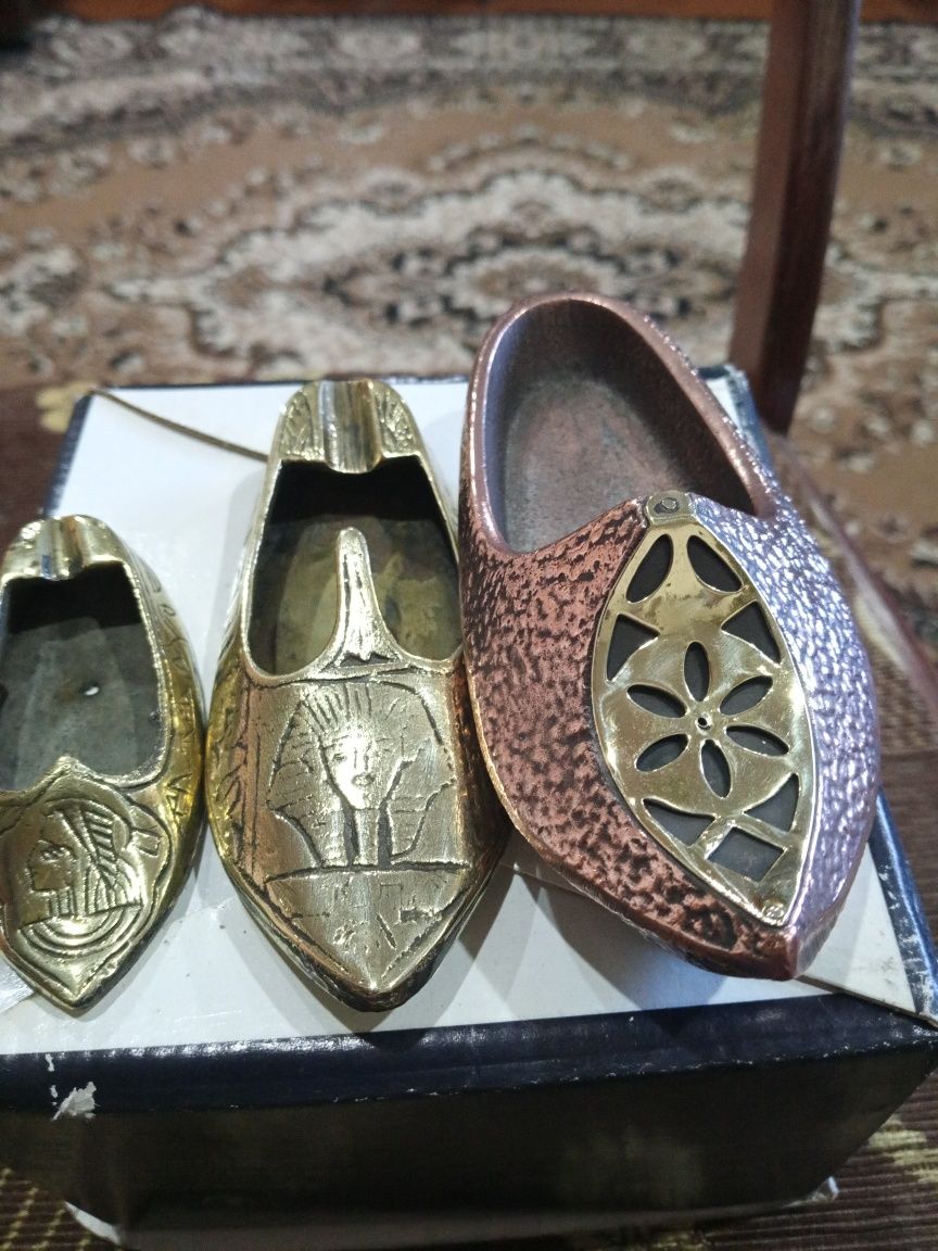 Башмаки латунь Индия сувениры пе