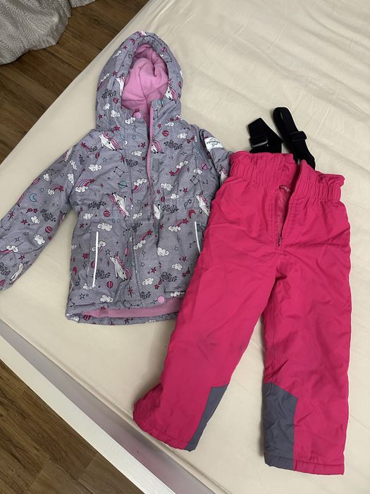 Зимний комбинезон, куртки на 3-4г