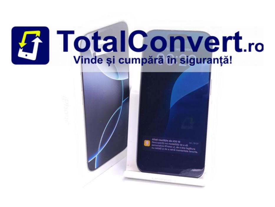 Apple iPhone 16 Pro 128GB White Titanium, Garantie 24 luni | #D86879