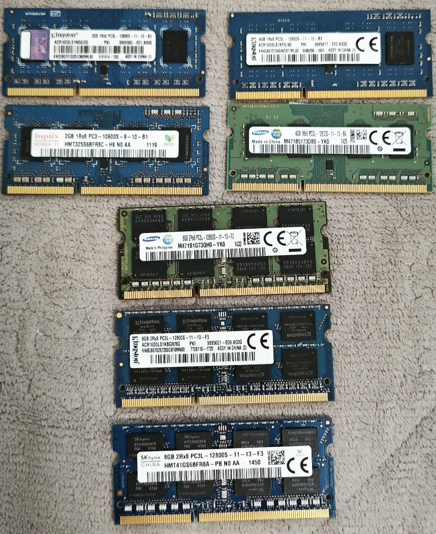 ОЗУ оперативная память для ноутбука DDR 3