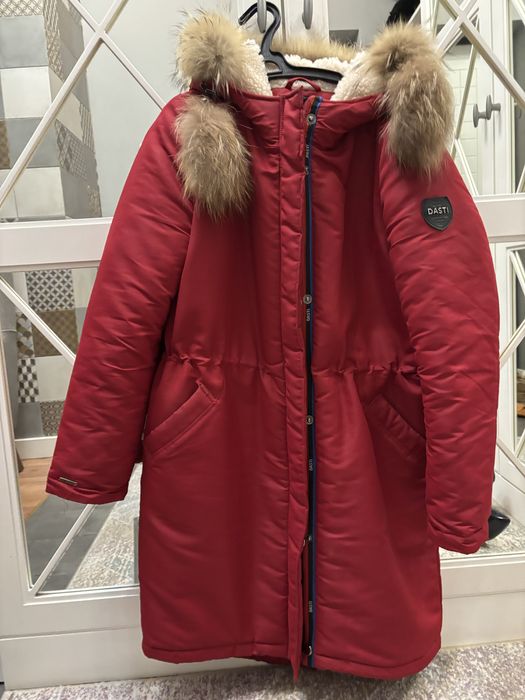 Парка зимняя на шерсти б/у