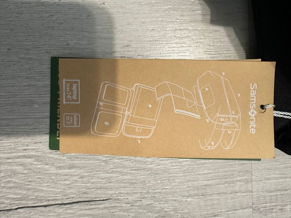 Samsonite Securipak rucsac  cu 2 moduri de purtare