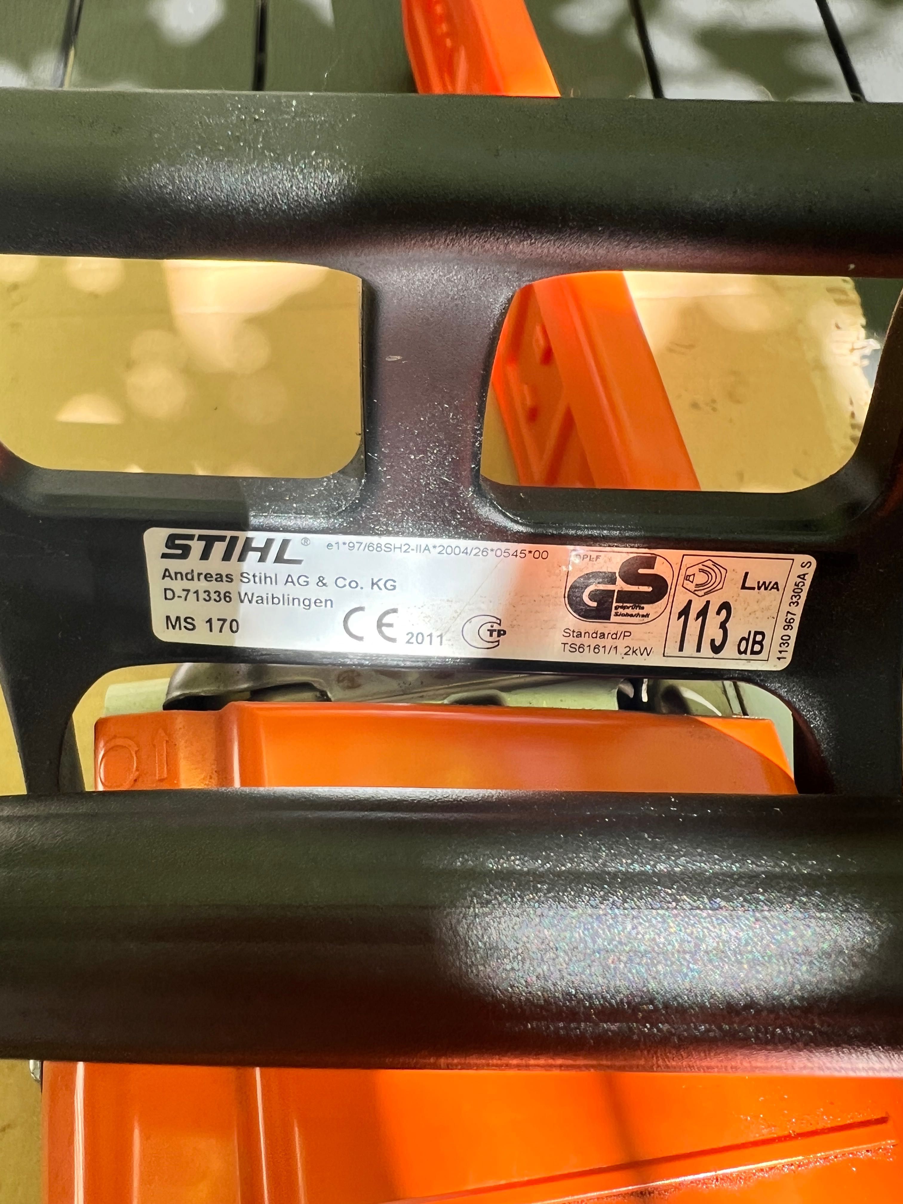 Бензинова моторна резачка Stihl MS 170