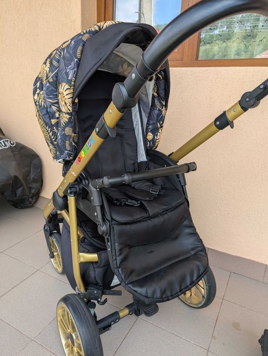 Căruț 3in1 babylux 1200 fara scaun al 2 lea copil sau 1600 cu scaunel