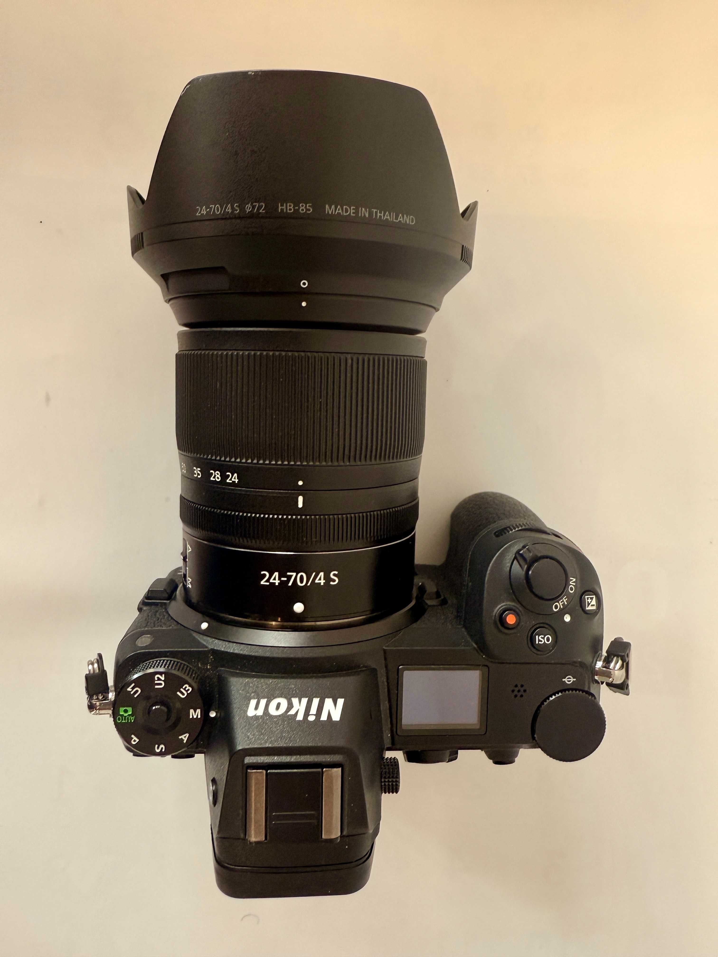 Nikon Z6 cu obiectiv 24-70 f4 S