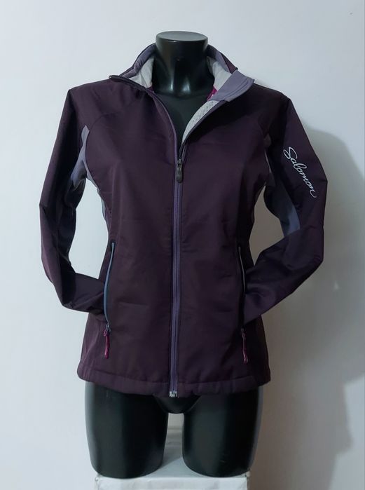 Jacheta Softshell SALOMON Clima Wind, căptușită cu polar, Nr. M (lady)