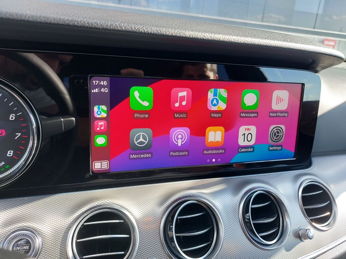 Carplay Android Auto Mercedes activare  Waze  A B C CLA E GLA GLE cla