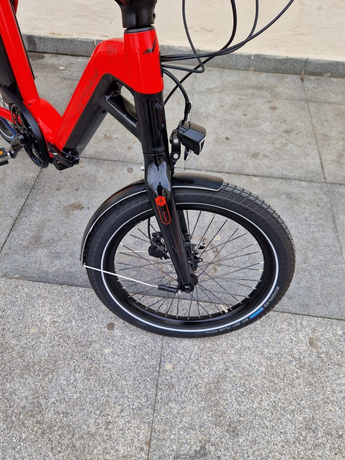 Bicicleta electrica pliabila Victoria e Folding 7.6