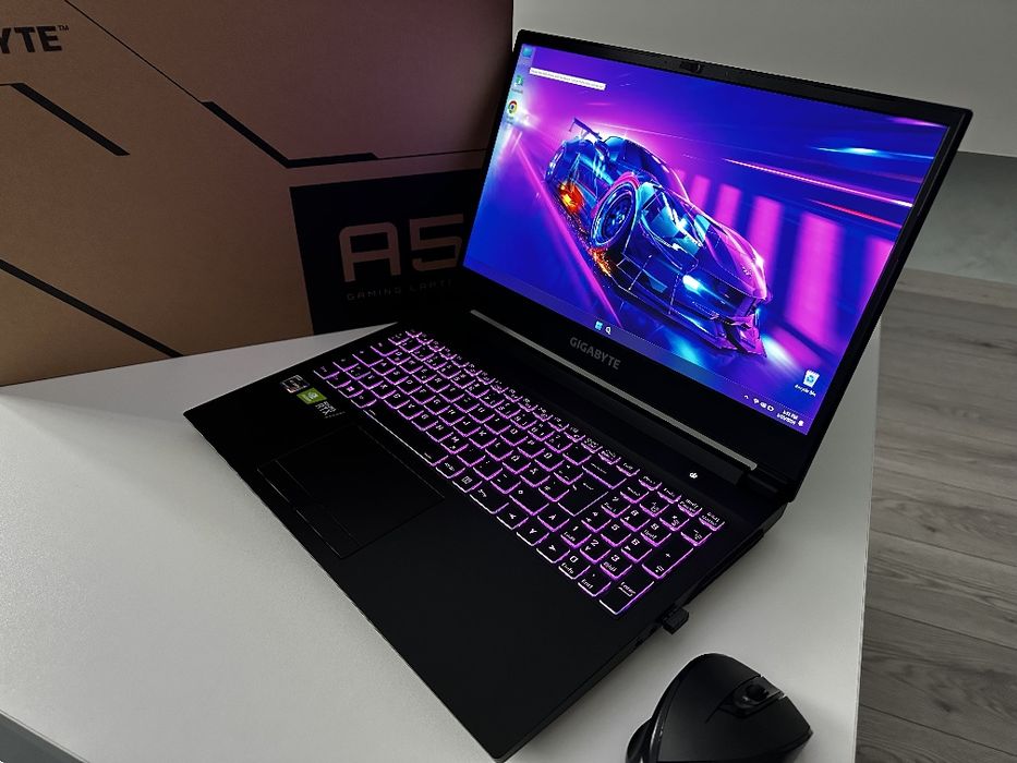 Laptop Gaming Gigabyte A5 K1 – RTX 3060, 144Hz, 16GB RAM, SSD - ca nou