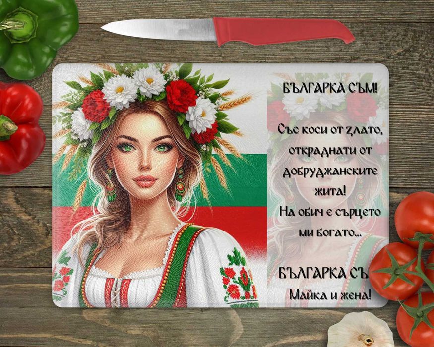 Персонализирана стъклена дъска