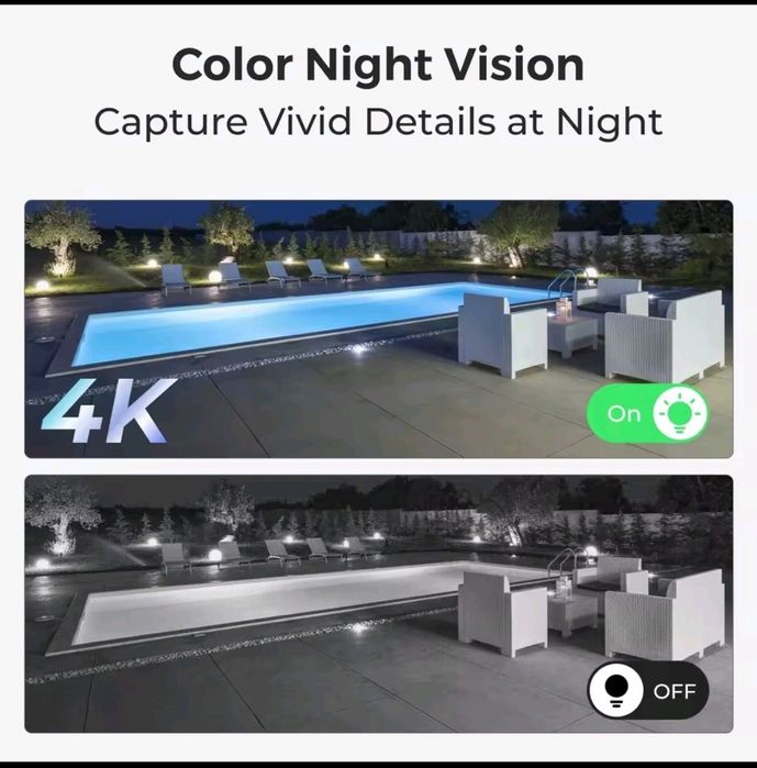 Cameră Supraveghere Reolink 4K PoE, Zoom 3X, AI Detectare Persoane/Maș