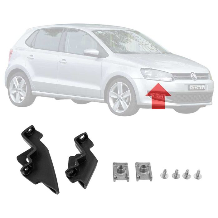 Ремонтен комплект за захващане на десен фар VW Polo 09 -16 6C0 998 226