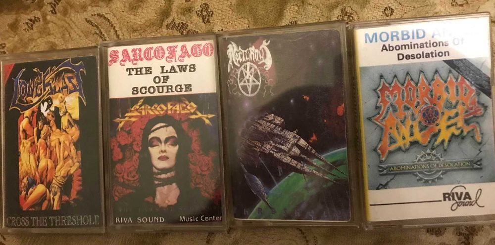 Касетки метъл Унисон, Рива Саунд, Кингс Рекърдс, Лазаров Рекърдс и др.