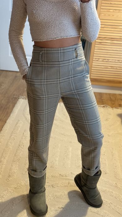 Pantaloni office talie inalta Reserved