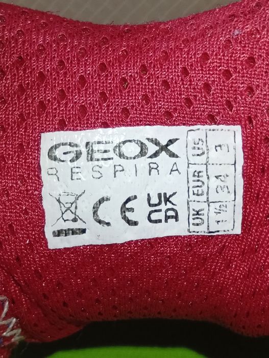 Светещи маратонки Geox, номер 34, цена 20лв