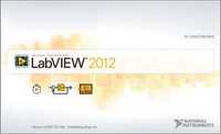 DVD Kit Software National Instruments LabVIEW 2012 Original Nou