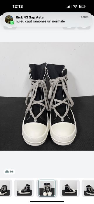 Rick Owens Hexagram Ramones 38-46