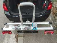 Suport 2 biciclete rabatabil complet accesorii noi