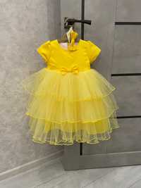 Пышное детское платье