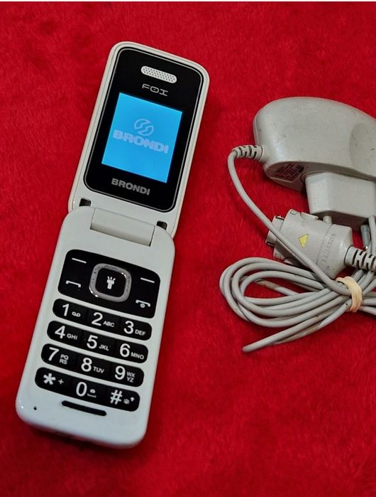 Telefon cu clapeta cu încărcător original