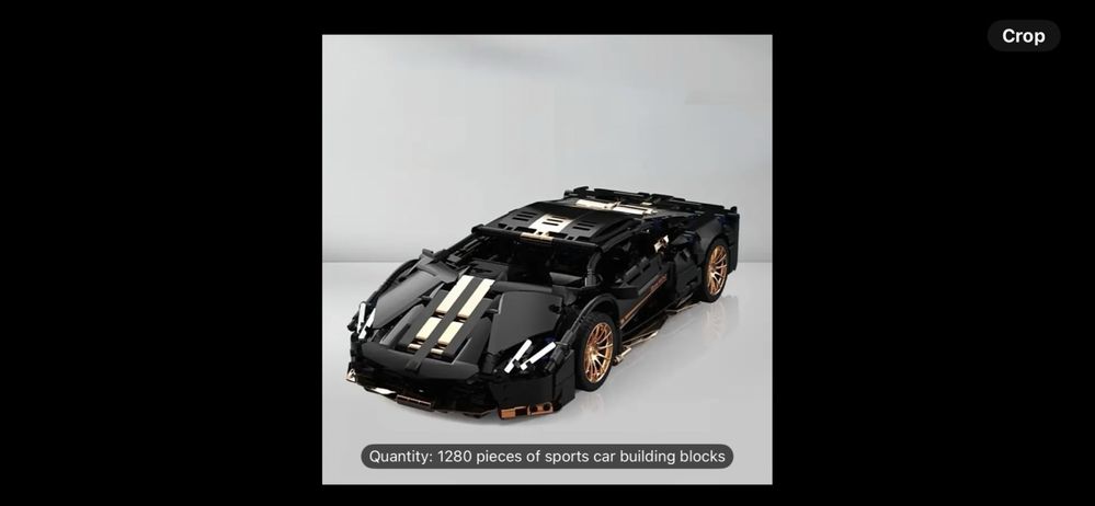 Kонструктор спортна кола тип LEGO Technic -