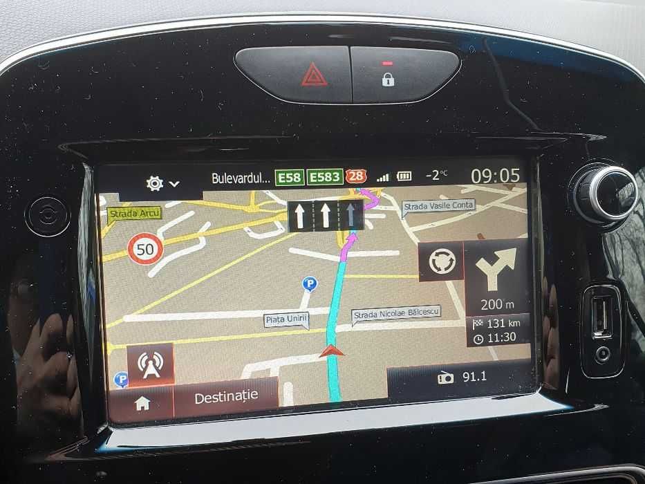 GPS Harti DACIA Medinav Media Nav Evolution GPS Renault Clio 4 Captur