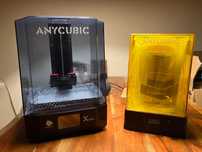 Imprimanta 3D Anicubic Mono 6ks cu  Anycubic wash and cure plus 2.0
