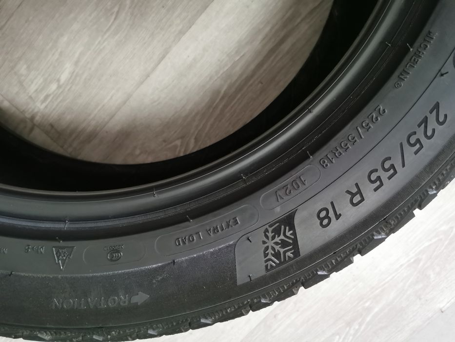 Michelin 225 55 R18 102V M+S XL Anvelope Cauciucuri iarna 6mm