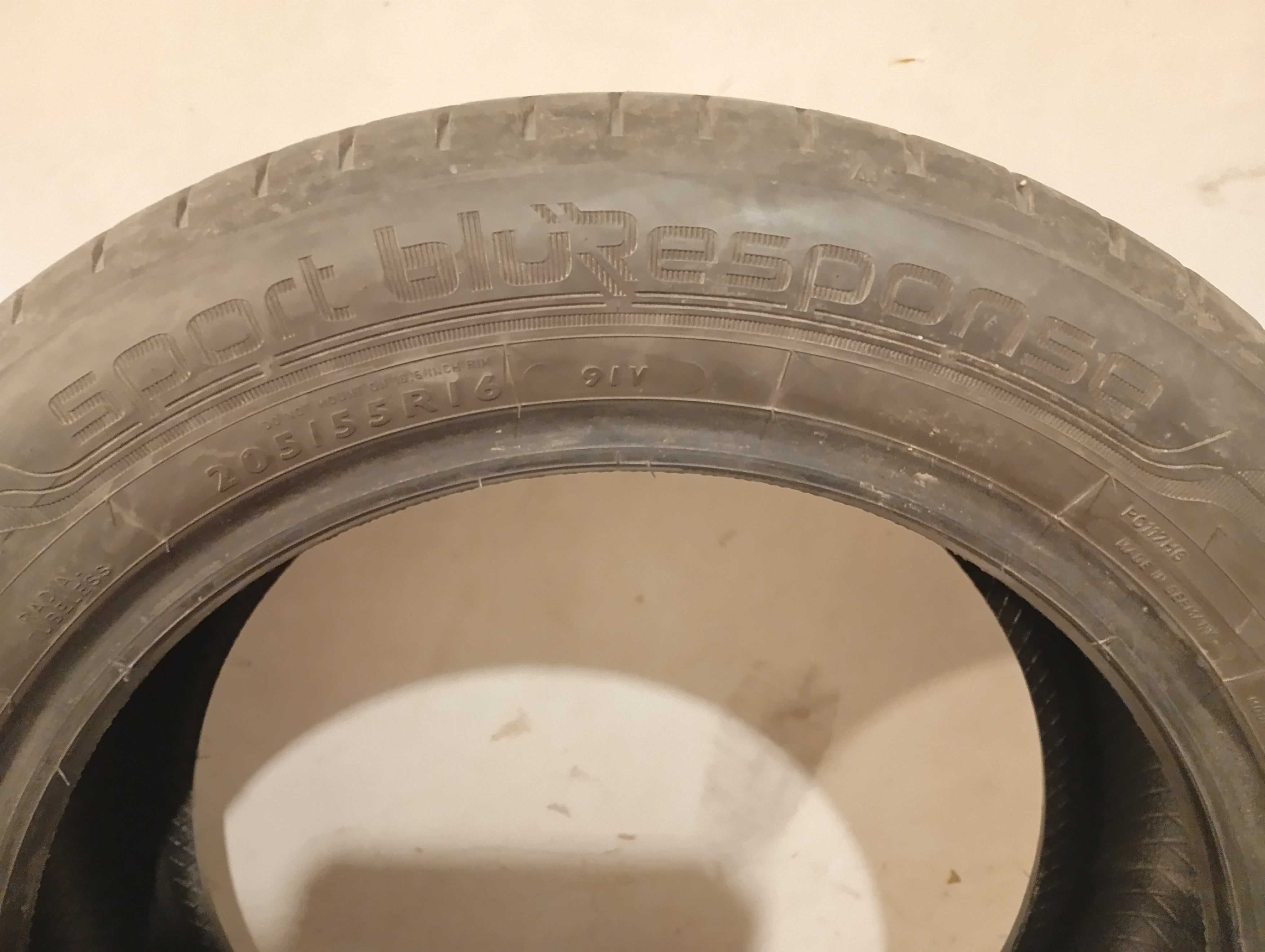 Продавам 5 броя гуми Dunlop 205/55 R16 – DOT 4222