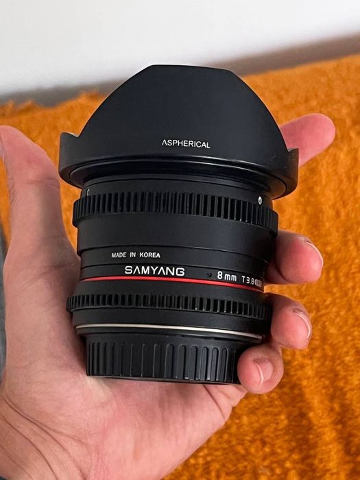 Объектив samyang 8mm
