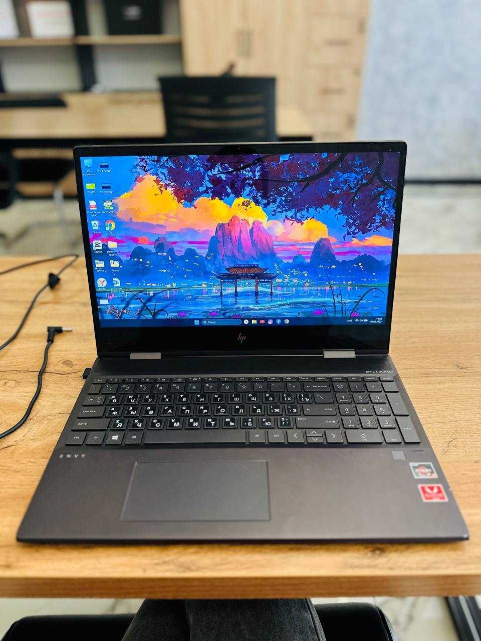HP Envy x360  Сенсорный  360°  8/256 Торг есть