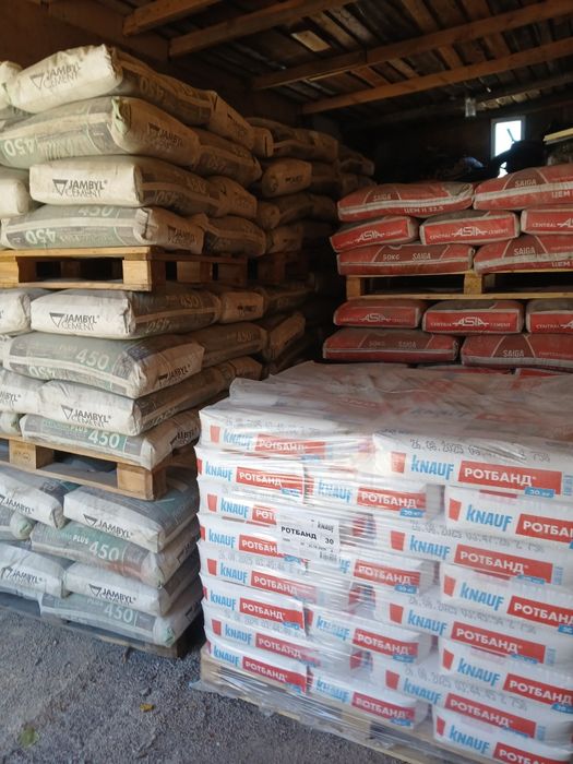 Цемент Ротбанд Штукатурка Гипсовая