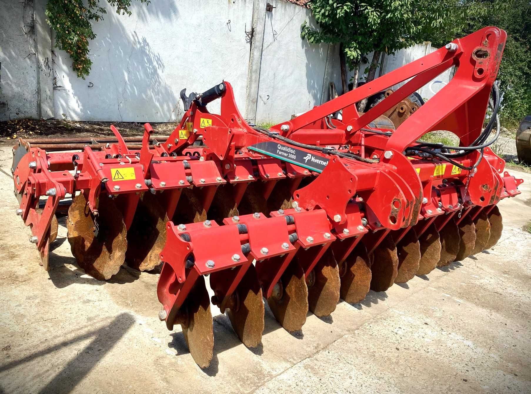 Terradisc disc KVERNELAND Qualidisc Farmer 3000/ anul 2020/cultivator