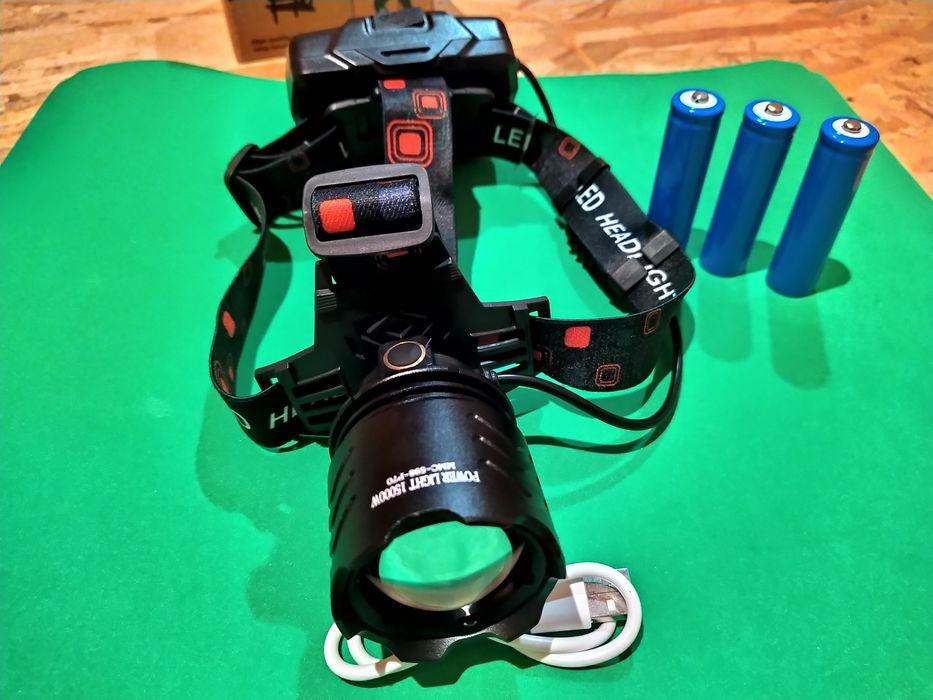 XHP70.2 v3 - Lanterna foarte puternica de cap cu NEW LED QUADCORE