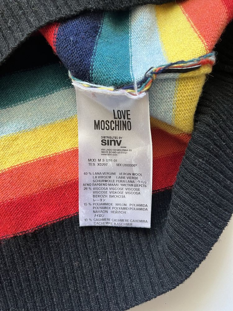 LOVE Moschino : Multicolored Pull 10% Кашмир Л / Оригинал