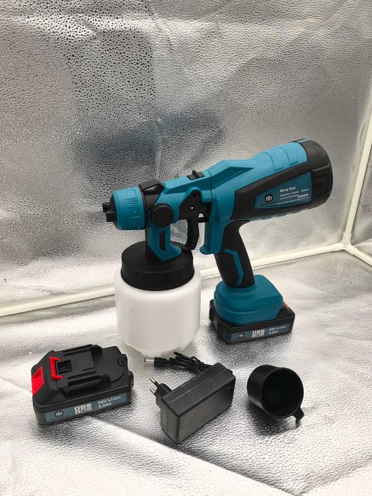 Pistol de vopsit cu acumulator Supamaster – 199 lei