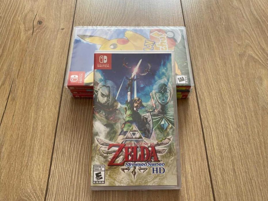Новый картридж The Legend of Zelda: Skyward Sword HD Nintendo Switch