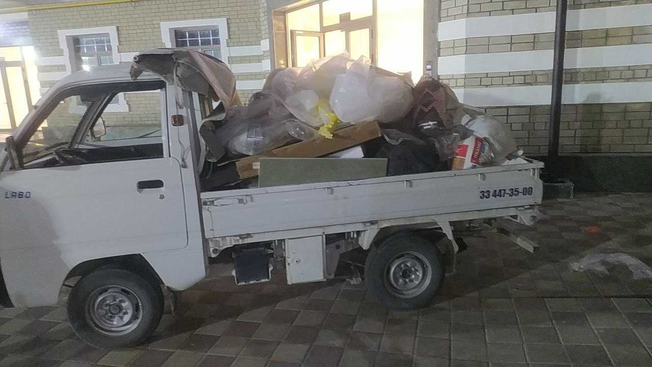 Вывоз мусора чикинди ташиш musir tashish лабо