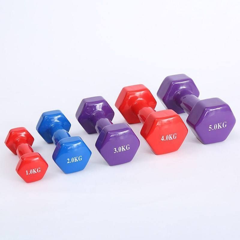 Gantel rezina temir 1 kg dan 10 kg gacha xitoy+ ozbekiston