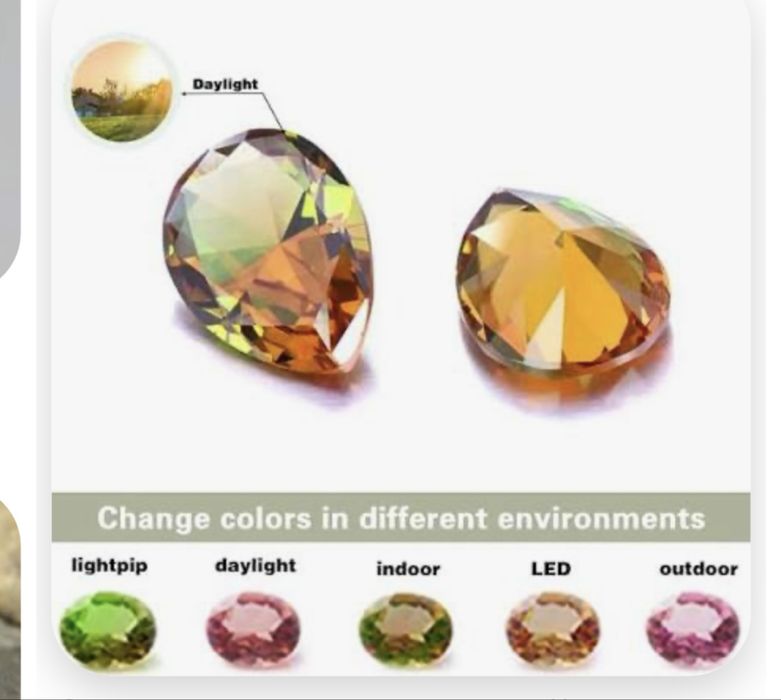 Сребърен пръстен с позлата  с естествен камък