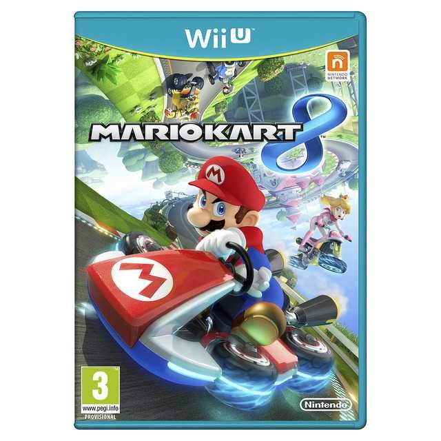 Jocuri Wii U pe card SD - Mario Kart Party Zelda Minecraft Just Dance