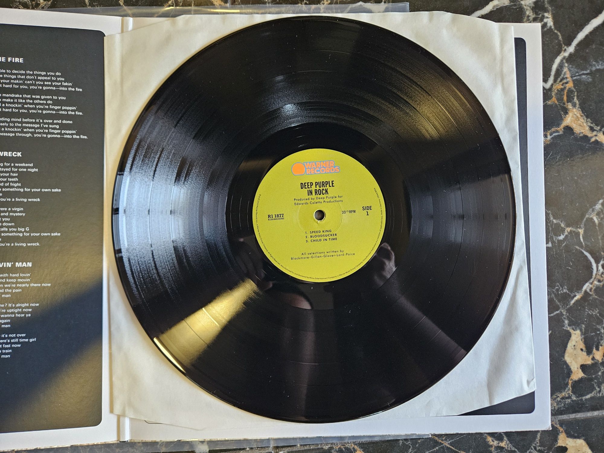 Deep Purple - In Rock / плоча, винил, vinyl