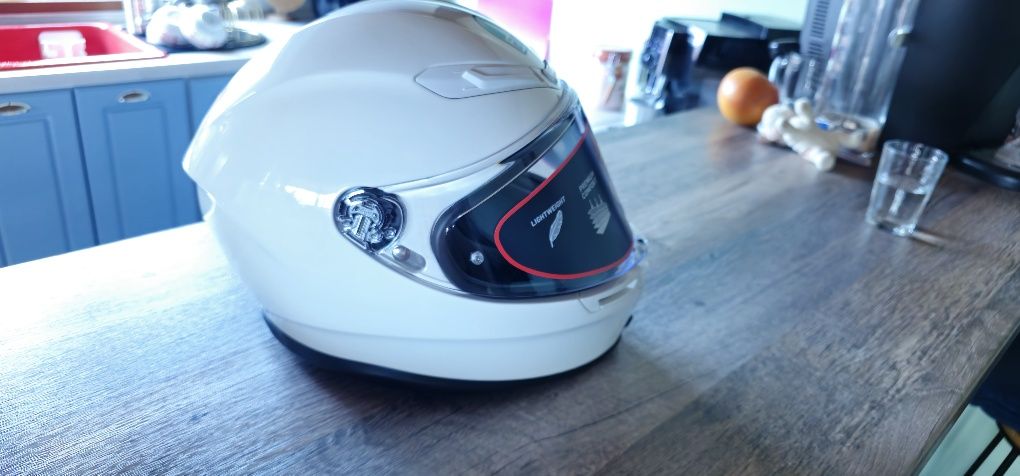 Casca moto AGV K6 white ,marime XS